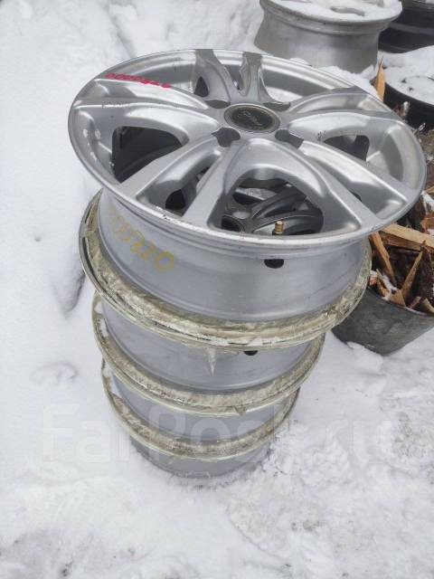 Диски литые 4*100*14, Toyota, 14", 1 шт, 4x100, 6,00 кг. 4 шт, б/у, в ...