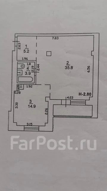Просторная квартира - Купить 2-комнатная квартиру в Михайловском районе ...