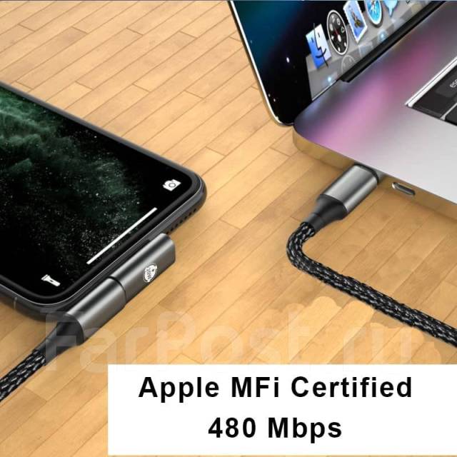 Адаптер переходник с Usb Type-C на Lightning, 20 Вт, новый, в наличии ...