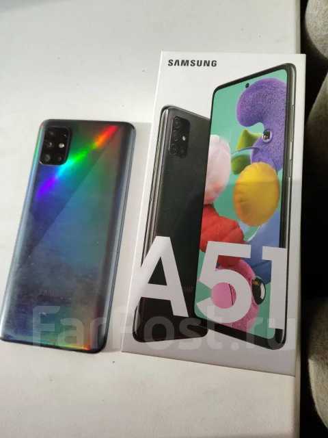 Samsung Galaxy A51. �/�, ������, 4G LTE, Dual-SIM, NFC ����