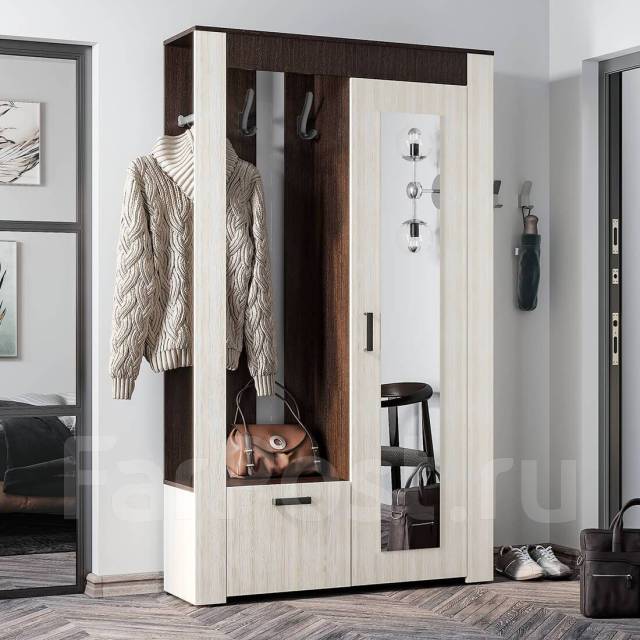 Прихожая Шкаф многоцелевого назначения Франк (венге/лоредо), новый, в ...