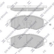 ������� ��������� ����� AVEO T200, T250/Cobalt 1.5 � ABS 13-/Kalos 02- SP1158 ����