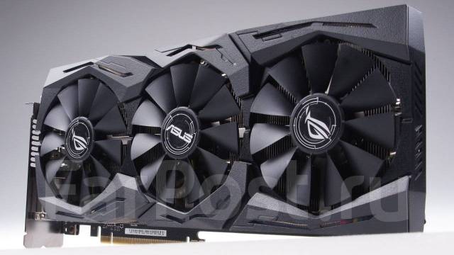 Видеокарта Asus GeForce GTX 1080 Strix 8G, б/у, в наличии. Цена: 17 000 ...