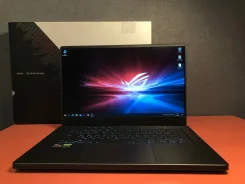 Asus ROG Zephyrus G15. 15.6", 144����, ��� 16 ��, ���� 1 000���, WiFi: 1, Bluetooth: 1, ����������� �� 8��. ����