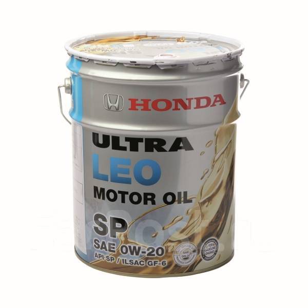 Масло моторное Honda Ultra LEO SP 0W-20 20 литров Япония Оригинал ...