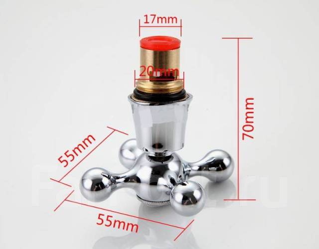 Маховик с кран-буксой FRAP F0008, в наличии. Цена: 499? во Владивостоке