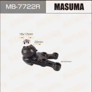 ������� ����� Masuma MB-7722R / front low MI V2#V/W, V3#V/W, V4#V/W, K96W RH Masuma, ������ �������� MB7722R ����