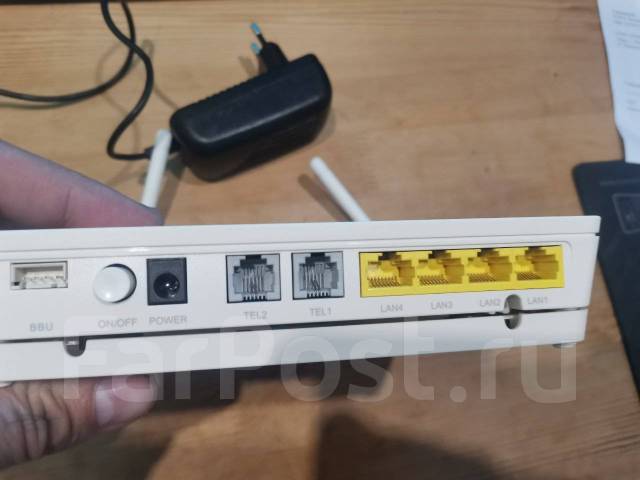 Терминал GPON Huawei HG8245H, б/у, в наличии. Цена: 1 900₽ во Владивостоке