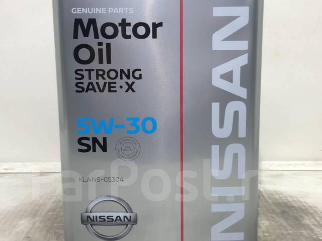 Моторное масло Nissan Strong Save X 5w30 4л Возможна замена 300р ...