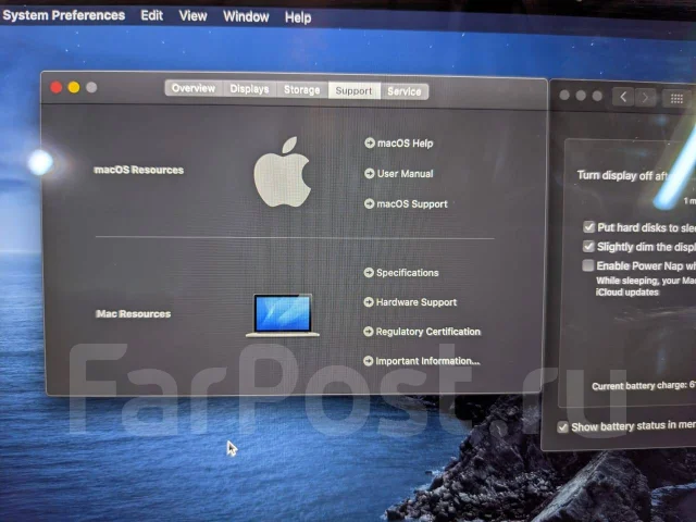 Apple MacBook Pro 15 2015 Mid. 15", 2,2����, ��� 16 ��, ���� 256���, WiFi: 1, Bluetooth: 1, ����������� �� 10��. ����