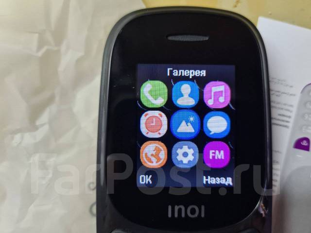 Сотовый телефон INOI 100, 1.8", 2 sim, 64Мб, microSD, 800 мАч. Новый ...
