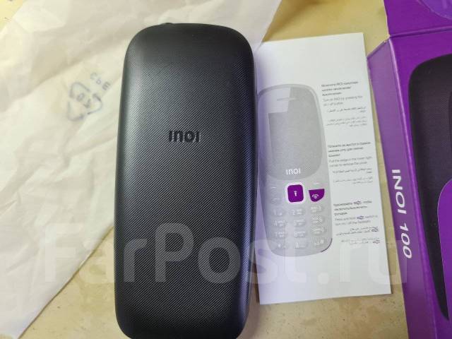 Сотовый телефон INOI 100, 1.8", 2 sim, 64Мб, microSD, 800 мАч. Новый ...