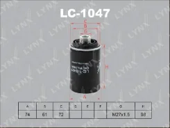 ������ �������� LYNXauto LC-1047, ��� AUDI A3/A4/A5/TT TFSI 06-, SEAT Leon/Toledo, Skoda Octavia II/Superb TFSI 07-, VW Golf VI/Passat B6 07- LC1047 �...