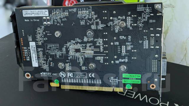 KFA2 GeForce GTX 1050 Ti 1-Click OC - Видеокарты во Владивостоке