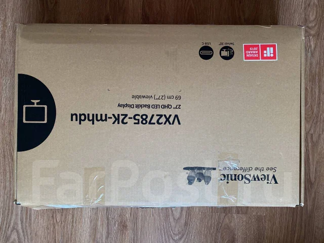 ViewSonic. 27", ���������� �� (LCD, LED, QLED) ����