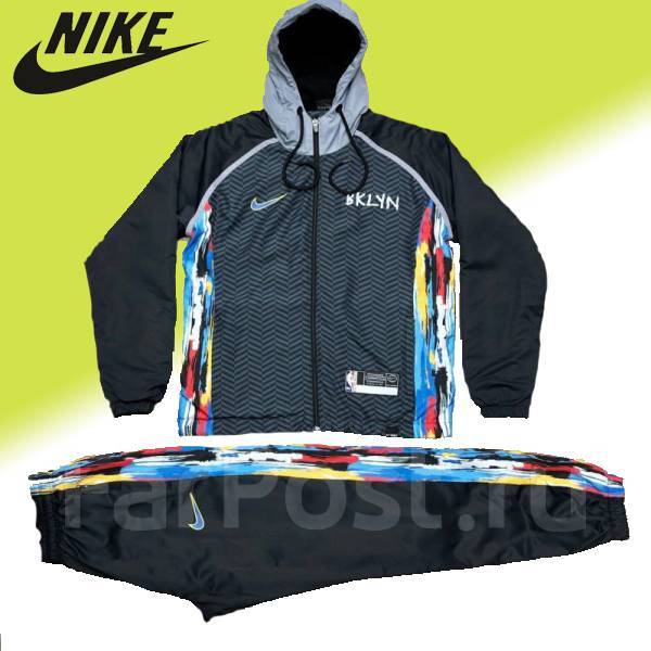 Утеплённый спортивный костюм Nike Brooklyn. Отличный подарок мужчине, размер: 46, 40,0 см, 92,0 см. Цена: 3 500₽ во Владивостоке