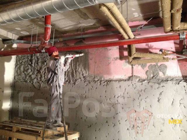 Механизированная штукатурка по маякам в Уссурийске