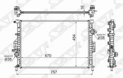 �������� FORD C-MAX 10-/FORD Focus III 1,6T/FORD Galaxy 06-/FORD KUGA SG-FD0003 ����