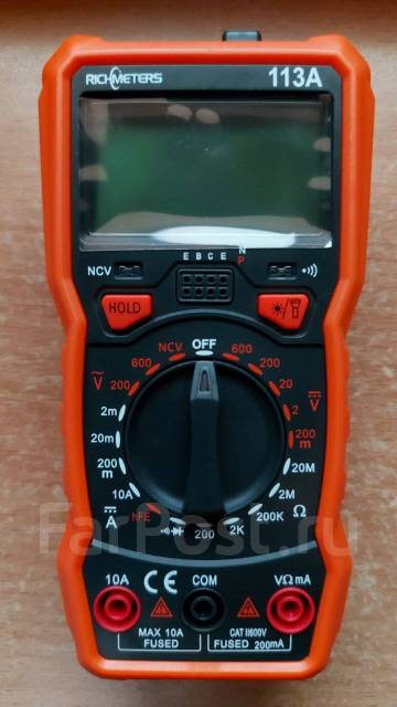 Мультиметр Richmeters RM113A, новый, в наличии. Цена: 1 200₽ во ...