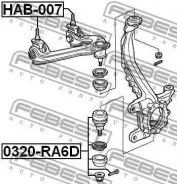 ����������� ��������� �������� ������ | ����� ����/��� | Febest HAB007 HAB007 ����