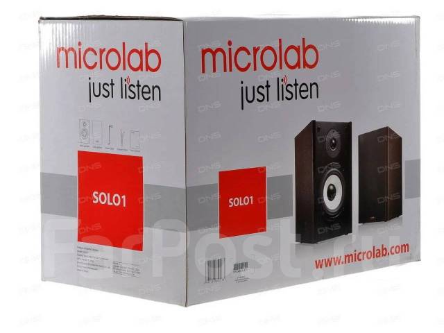 Колонки 2.0 Microlab SOLO 1, новый, в наличии. Цена: 7 200₽ во Владивостоке