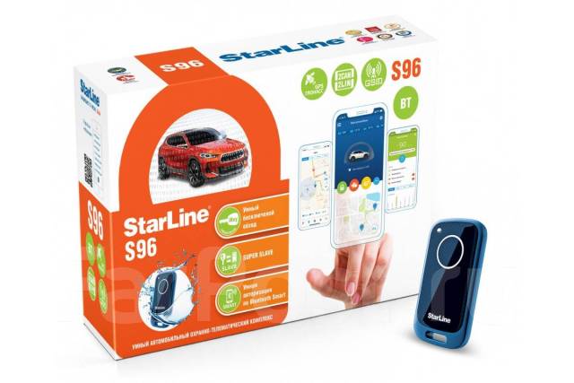 Сигнализация с установкой и GSM приложением Starline S96 4G LTE, новый ...