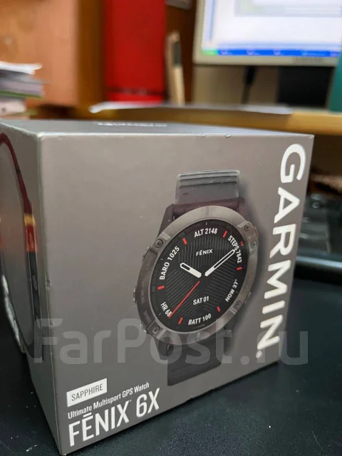 Garmin Fenix 6X. GPS, NFC, IP68 ����