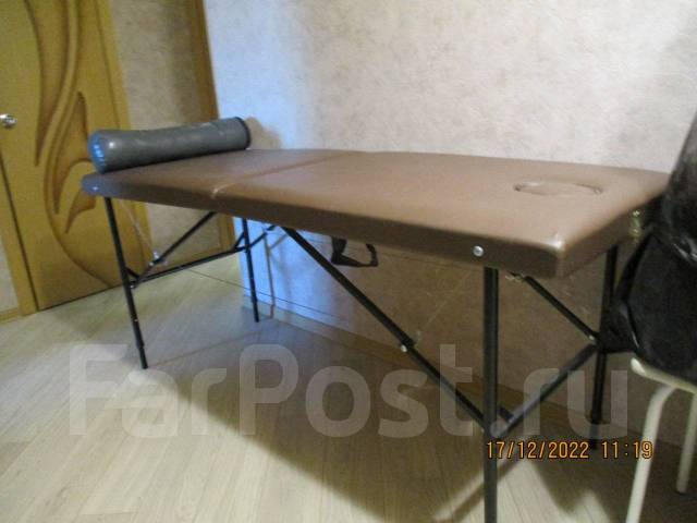 Кушетка массажная с отверстием, новый, в наличии. Цена: 7 000₽ в Хабаровске