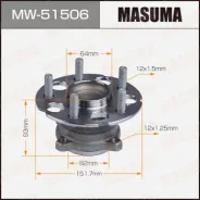 ��������� ���� Masuma rear Honda CR-V, Odyssey / RE3, RB1 (with ABS) MW-51506 Masuma, ������ MW51506 ����