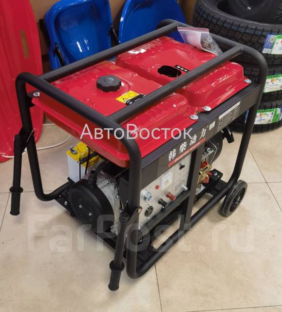 Генератор дизельный 230v 6кВт (объем топливного бака 12л) RT7500XE ...