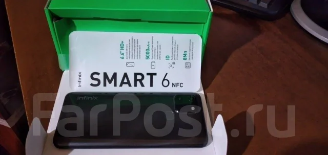Infinix Smart 6. �/�, ������, NFC ����