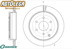 ���� ��������� �. G-brake Nissan Patrol Y62(10-), Infiniti QX80 Z62(10-) GR-21344 ����