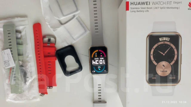 Huawei Watch Fit. GPS, IP68 ����