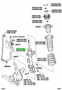 ������ �������� Toyota Corolla Fielder [48510-12F10], ������ �������� 4851012F10 ����