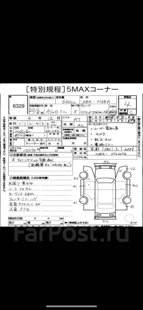 Mitsubishi Pajero Mini. �������, 4wd, 0.7, ������, 100 000����. ��, �/� ����