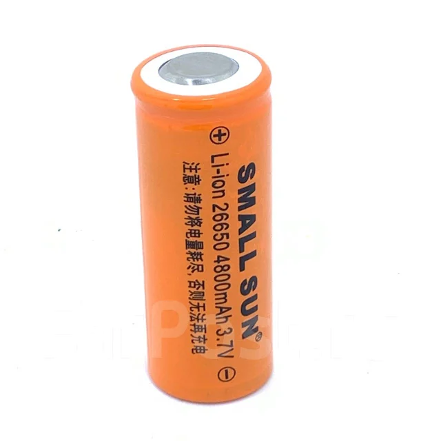 Качественный аккумулятор Li-ion ICR 26650 3,7V 4800 mAh - Свет и ...