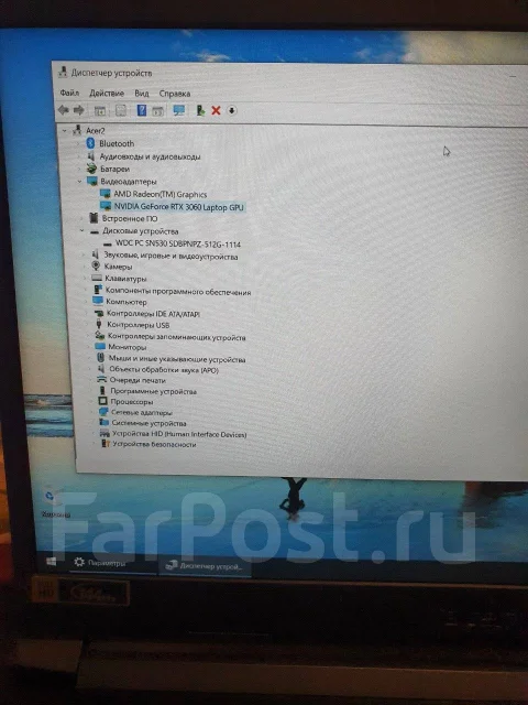 Acer Nitro 5 AN515-45. 15.6", 3,3����, ��� 8 ��, ���� 512���, WiFi: 1, Bluetooth: 1, ����������� �� 10��. ����