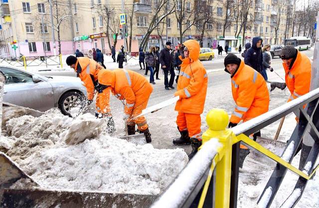 Уборщик Снега - Уборка снега во Владивостоке