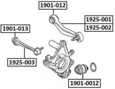 ����������� ��������� Asva 1901-001Z 1901001Z ����