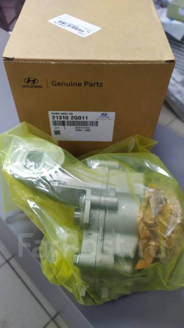 Насос масляный G4KD Hyundai 21310-2G011 купить в Красноярске по цене: 7 ...