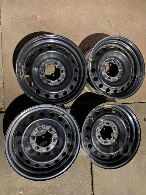 Японские диски 17 Topy, 17", 1 шт, 6x139.7, штампованные, 106,1 мм. 4 ...