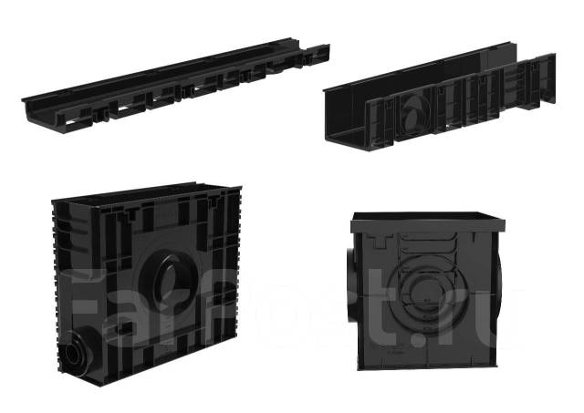 Лотки водоотводные для дренажа Стилот, в наличии. Цена: 293? во ...