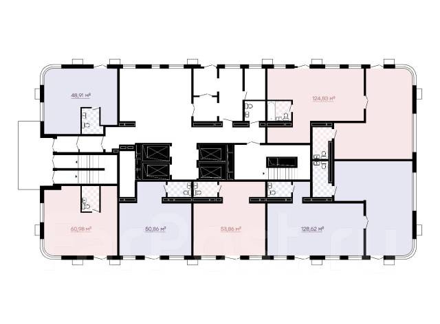 Коммерческие помещения в ЖК \"Залив\", пр. 100-летия Владивостока, 163 ...