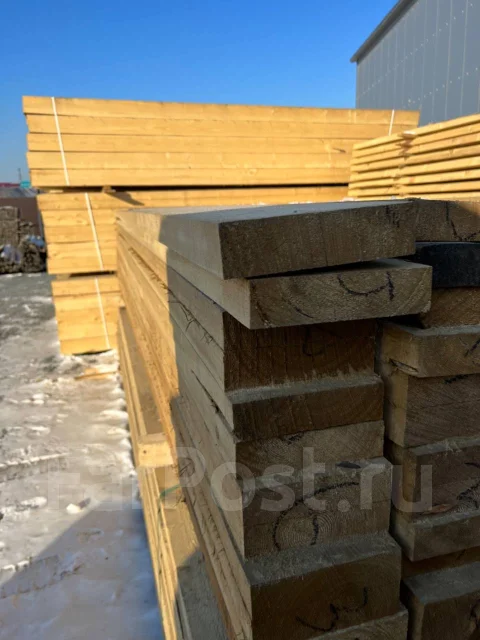 Доска обрезная ель, 40 на 100 4м во Владивостоке - Пиломатериалы ...