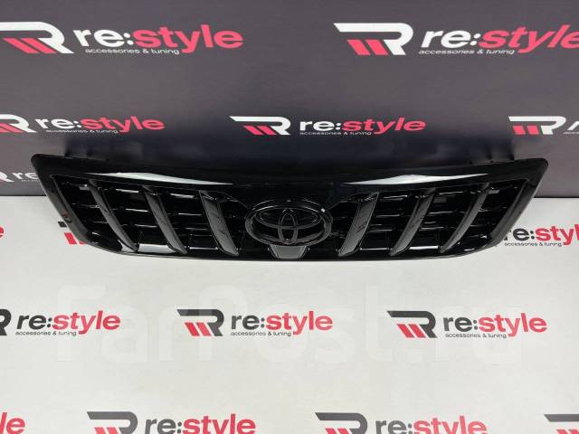 Решетка радиатора Toyota Land Cruiser Prado 120 Черная купить во ...