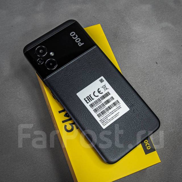 Xiaomi Poco M5 4ГБ+64ГБ Чёрный Ростест! +BT наушники XM Store, 64 гб, 6 ...