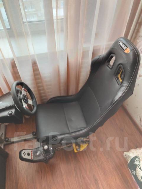 Игровое кресло playseat + руль Logitech, б/у, в наличии. Цена: 32 000 ...