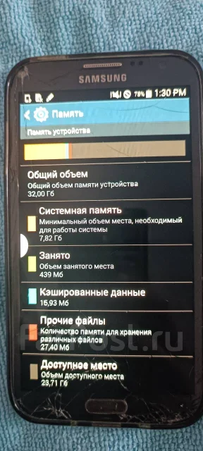 Samsung Galaxy Note 2. �/�, 32 ��, �����, 4G LTE ����