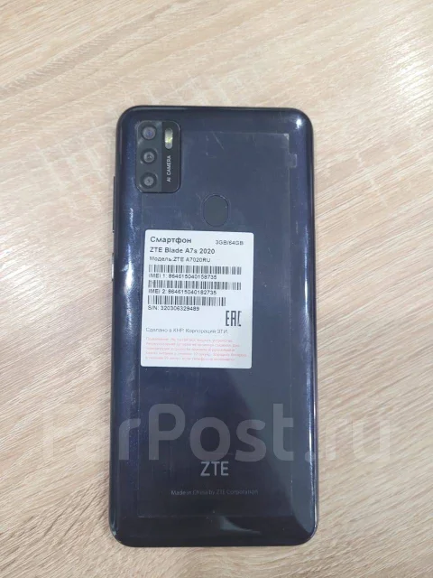 ZTE Blade A7s 2020. �/�, ������, 4G LTE ����