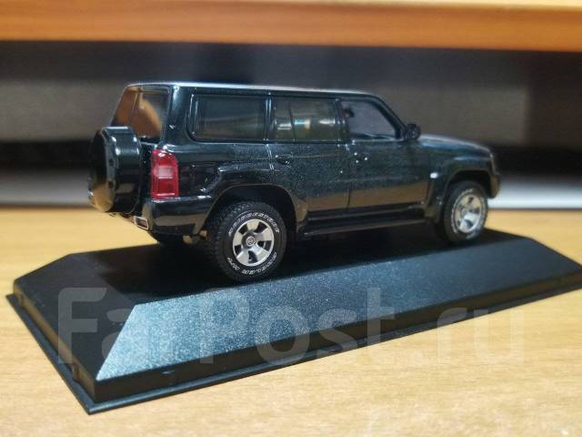 Модель Nissan Safari, Black, J-Collection, 1:43, б/у, в